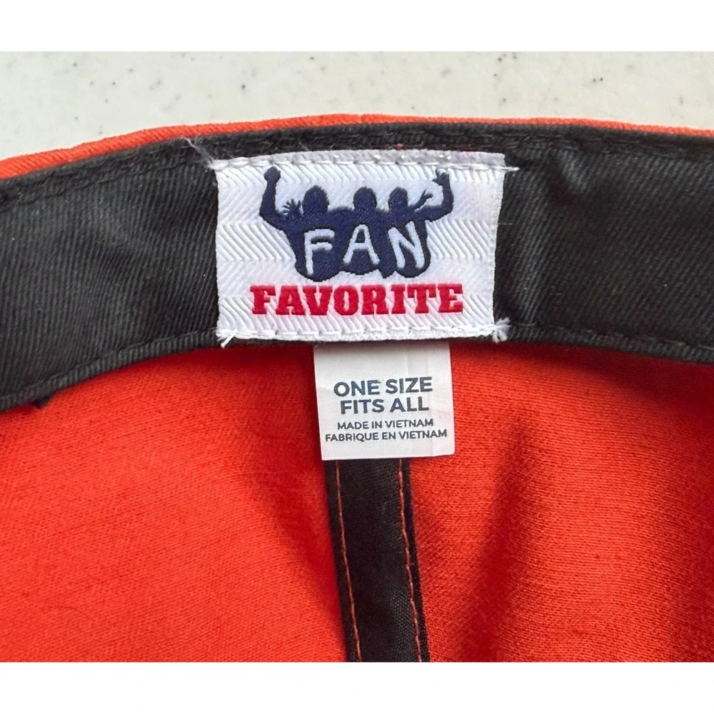 Clemson Tigers Fan Favorite Men's Adjustable Baseball Cap Orange - Picture 6 of 7
